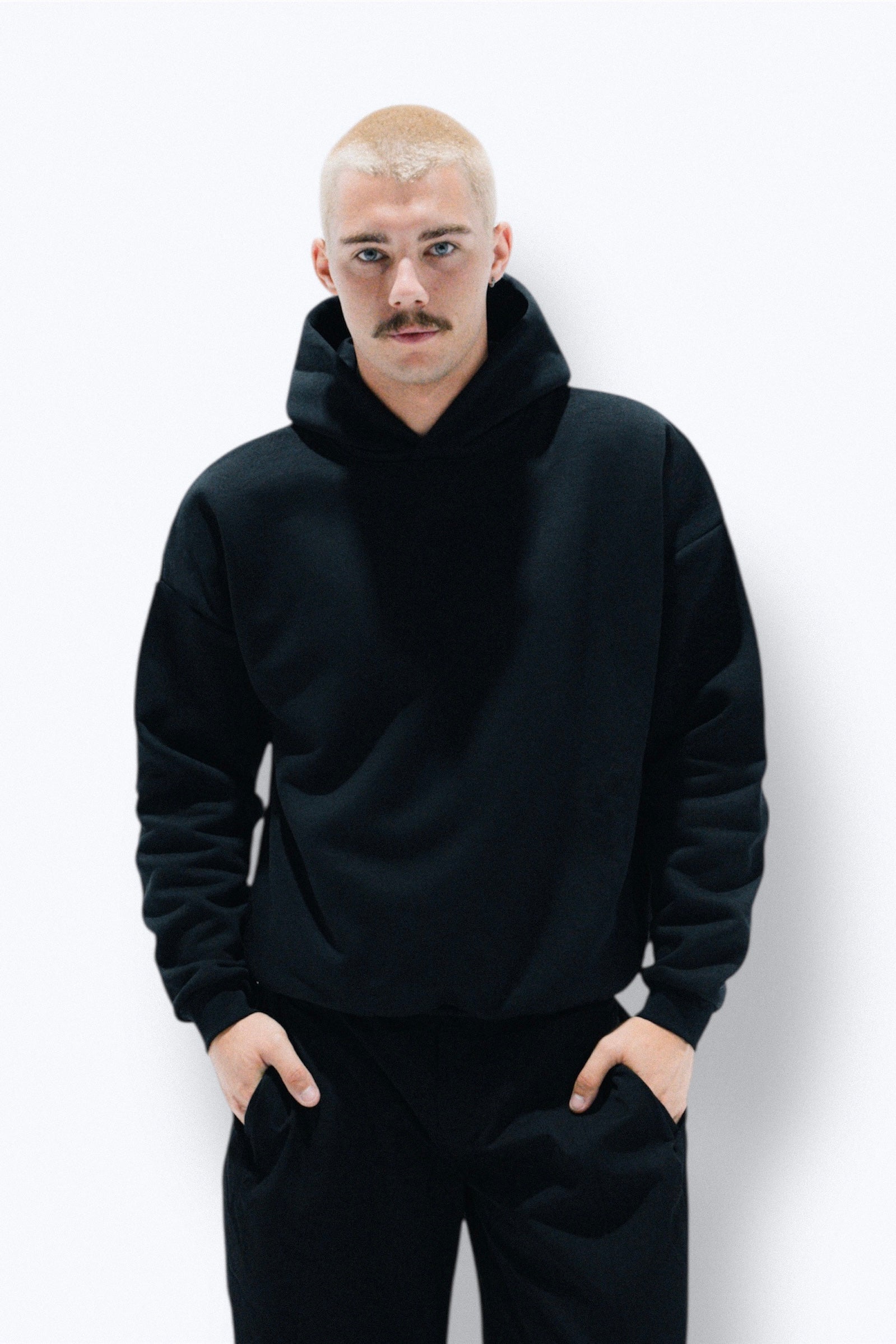 Layered Hood (Black)