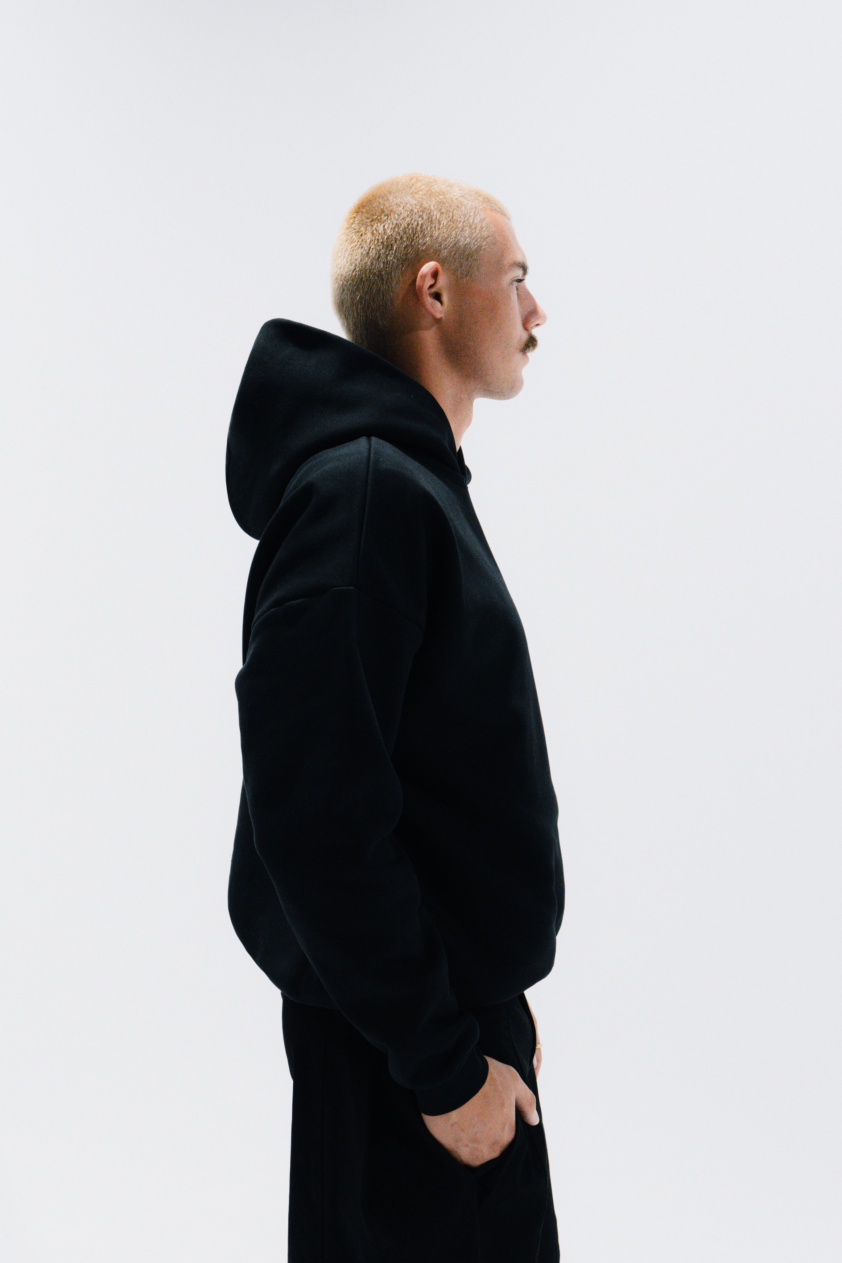 Layered Hood (Black)