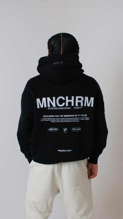 BILLIONAIRES CLUB HOODIE (PURE BLACK)