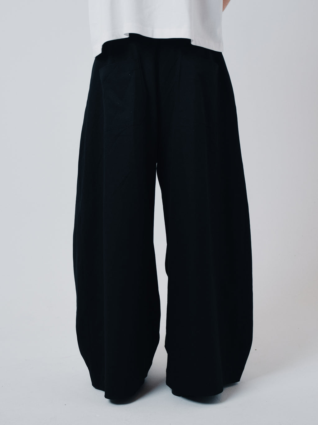 Fall Pleated Trouser (Black)