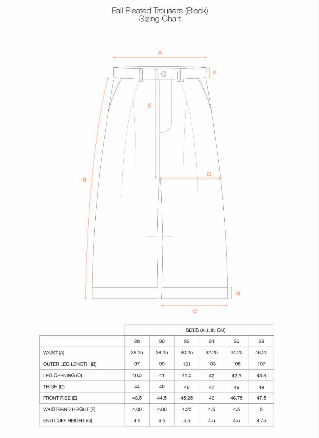 Fall Pleated Trouser (Black)